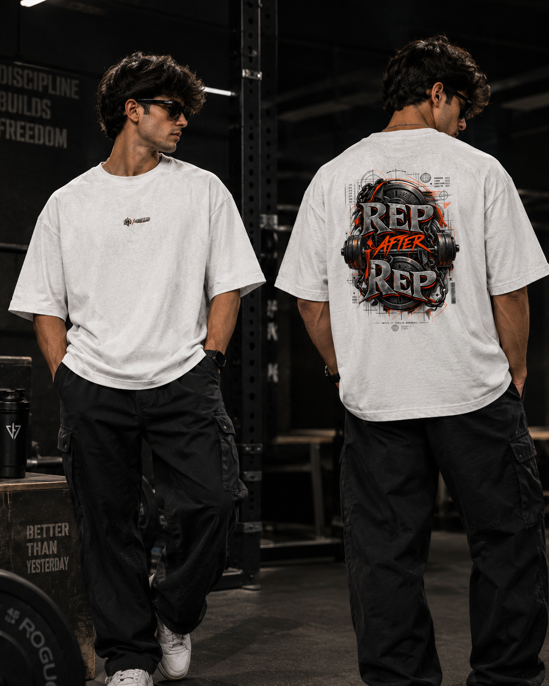 REP after REP — Oversized Tee
