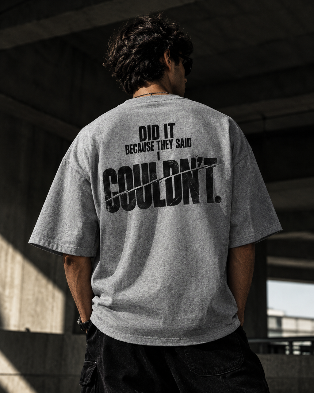 DID IT ANYWAY - Oversized Tee