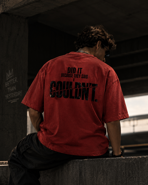 DID IT ANYWAY - Oversized Tee